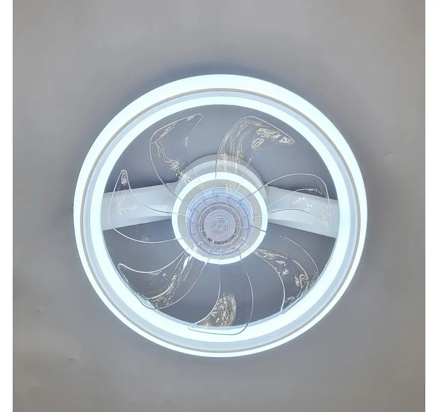 Стельова LED-люстра-вентилятор Artlight FS305WH, біла, 78 Вт, від 10-18 м² - фото 5