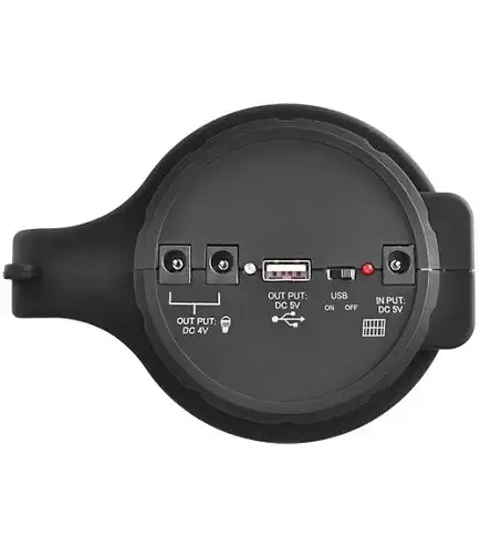 Фонарь-станция Luxury YJ-1902T 22SMD 5W Powerbank solar 2 лампы 3 режима - фото 5