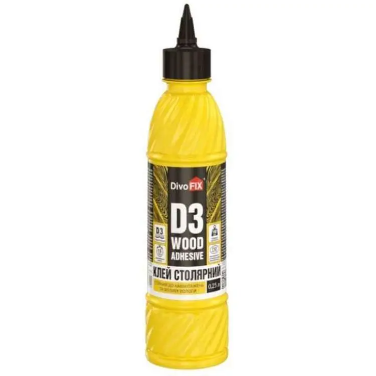 Клей ДИВОЦВІТ "PVA D3" (250мл)