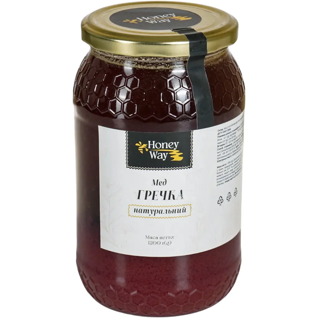 Мед гречаний Honey Way 1.2 кг - фото 2