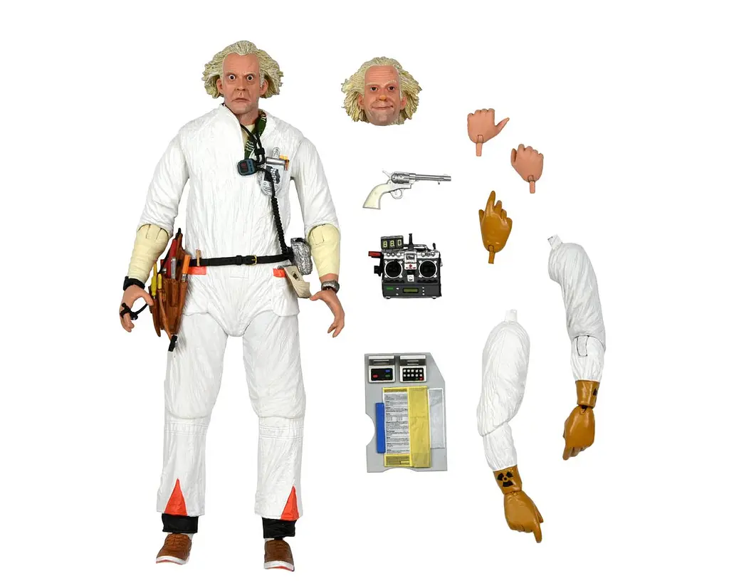 Фігурка Neca Назад у Майбутнє Док Браун Back to the Future Doc Brown 17 см WST BTF DB 19 - фото 3