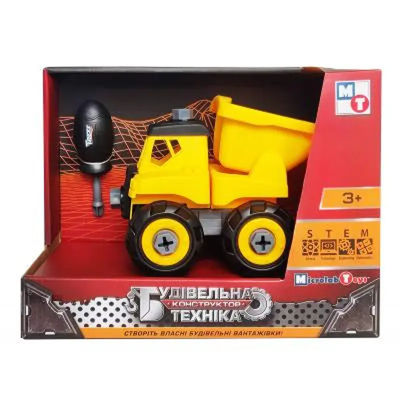 Конструктор Microlab Toys Будівельна техніка — вантажівка (MT8906А) - фото 2