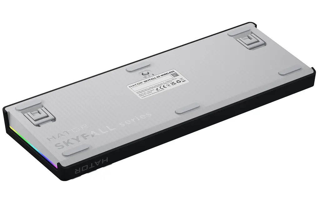 Клавіатура HATOR Skyfall 65 Wireless Black White (HTK3160UA) - фото 6