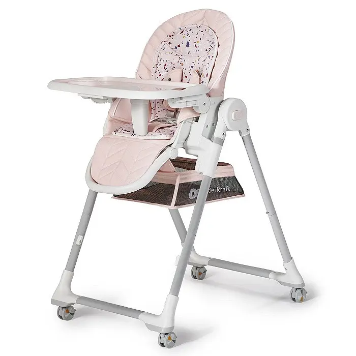 Стульчик для кормления Kinderkraft Lastree Pink 2 в 1 (590253391716) - фото 2