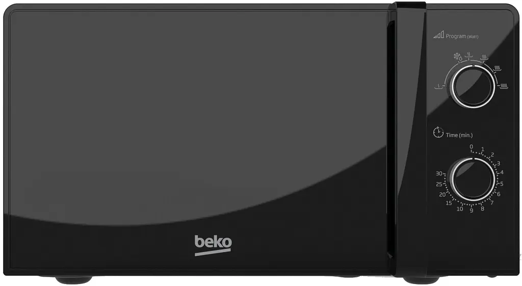 Мікрохвильова піч, 20л, мех.керув., 700Вт, чорний Beko kuh0015156 - фото 2