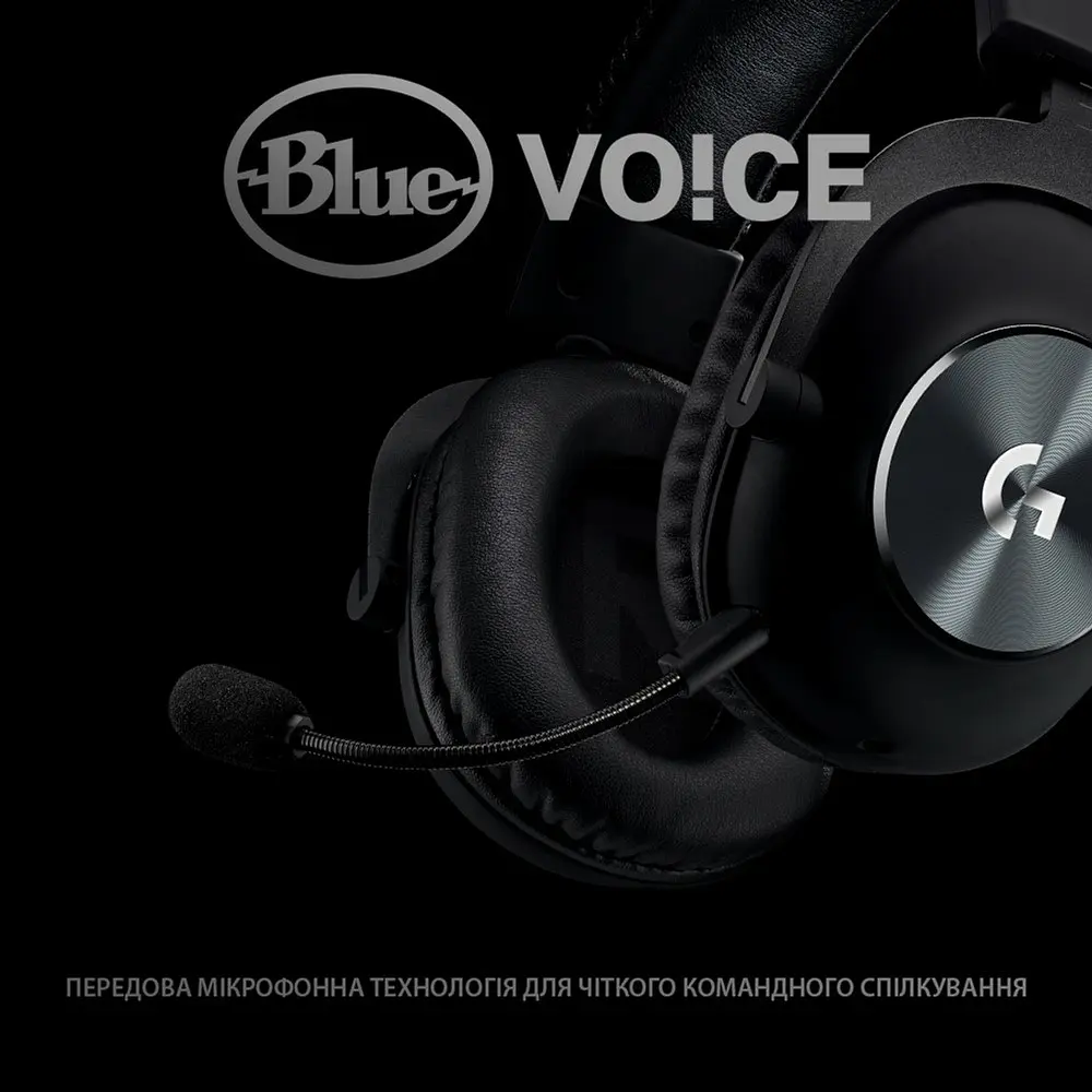 Навушники Logitech G PRO X Gaming Headset Black (981-000818) - фото 8