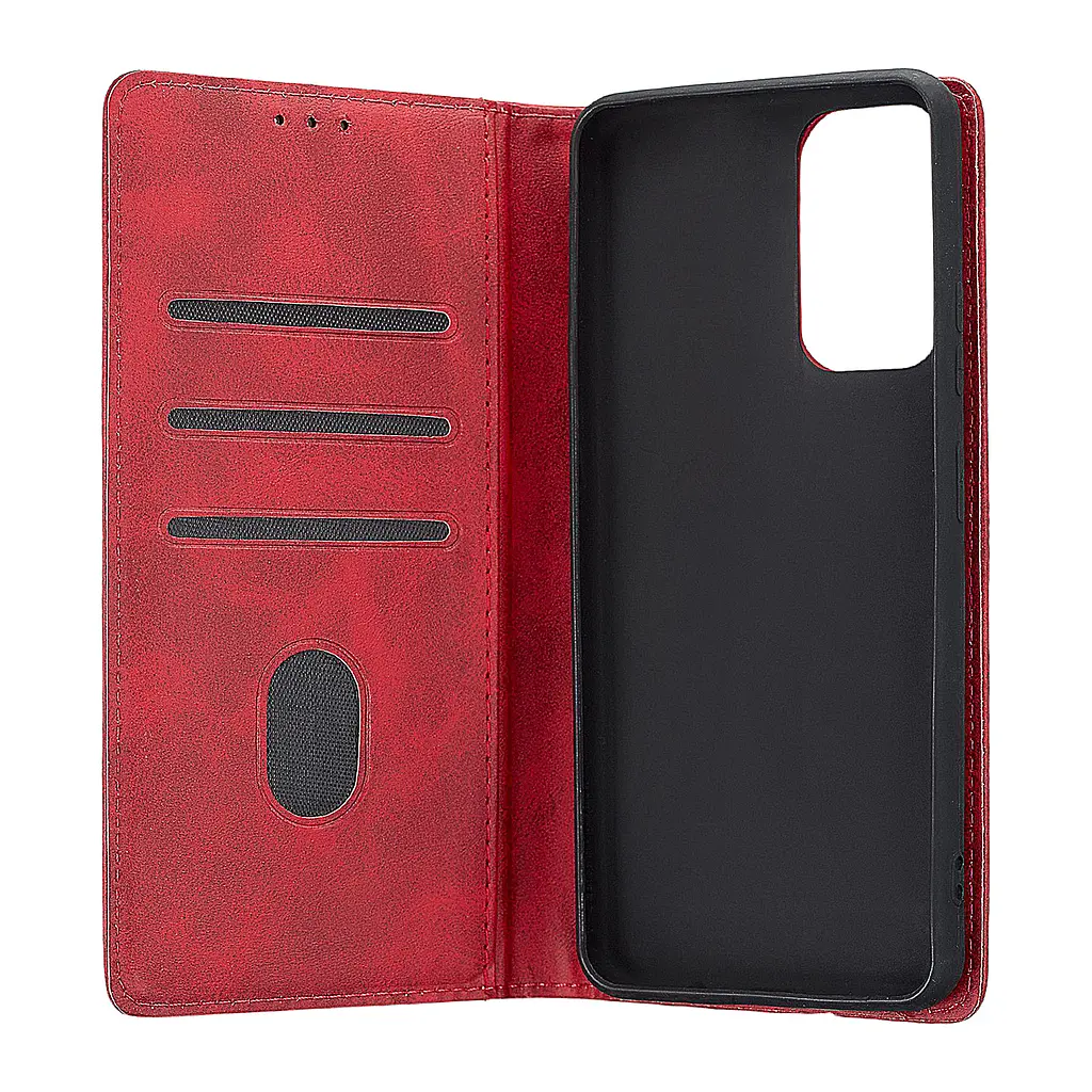 Чохол-книжка Premium Xiaomi Redmi Note 11 (CHN) Dark Red - фото 2