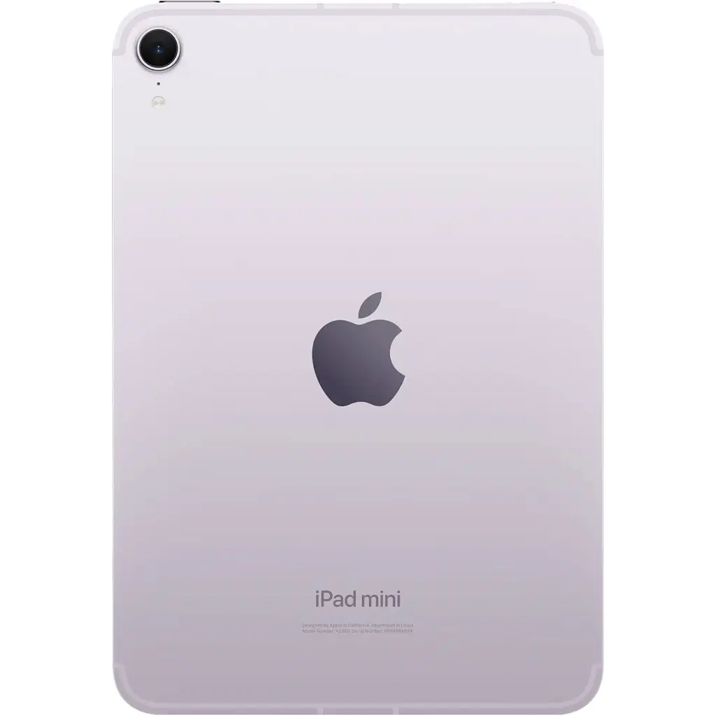 Планшет Apple iPad mini 7 (2024) 128GB Wi-Fi + Cellular Purple (MXPR3) [119156] - фото 3
