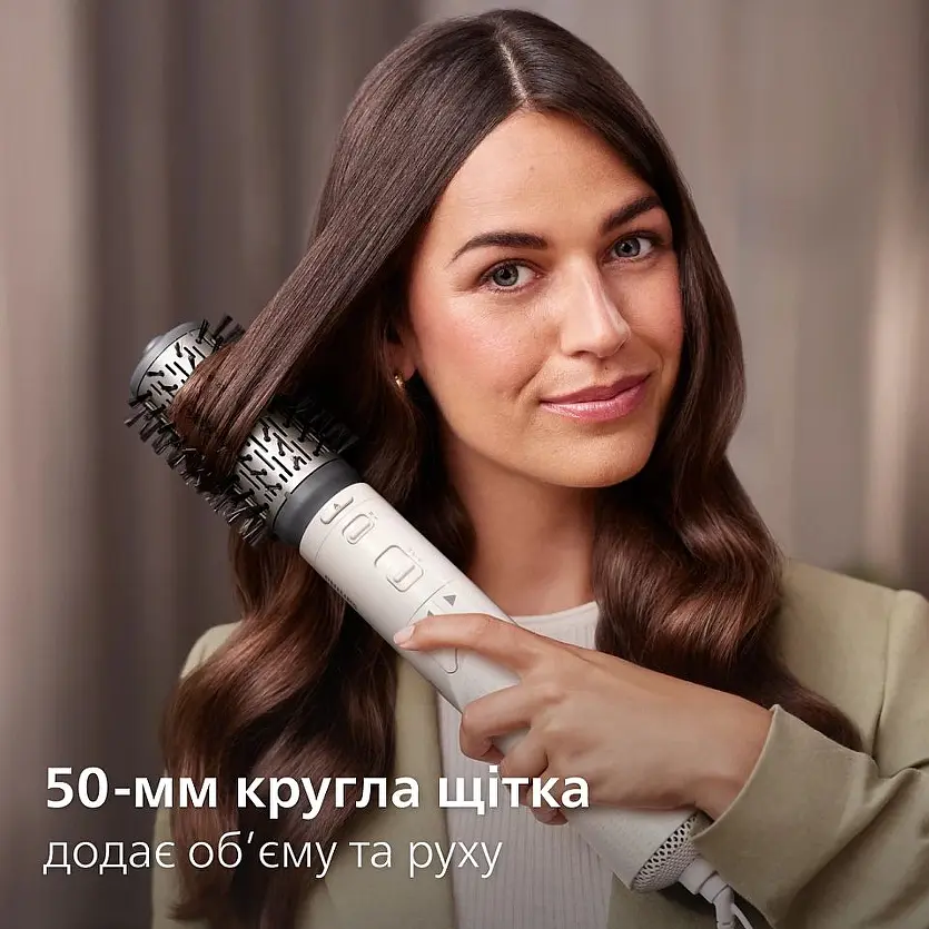 Фен-щітка Philips Air Styler 7000, 1000 Вт біла (BHA710/00) - фото 6