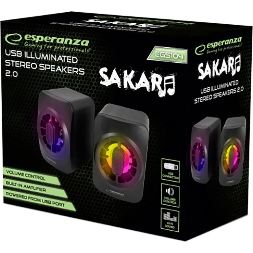 Акустична система Esperanza Sakara EGS104 [134891] - фото 3
