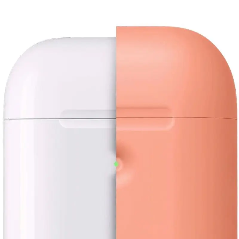 Чохол Elago A2 Silicone Case Peach для Airpods with Wireless Charging Case кораловий (EAP2SC-PE) - фото 3
