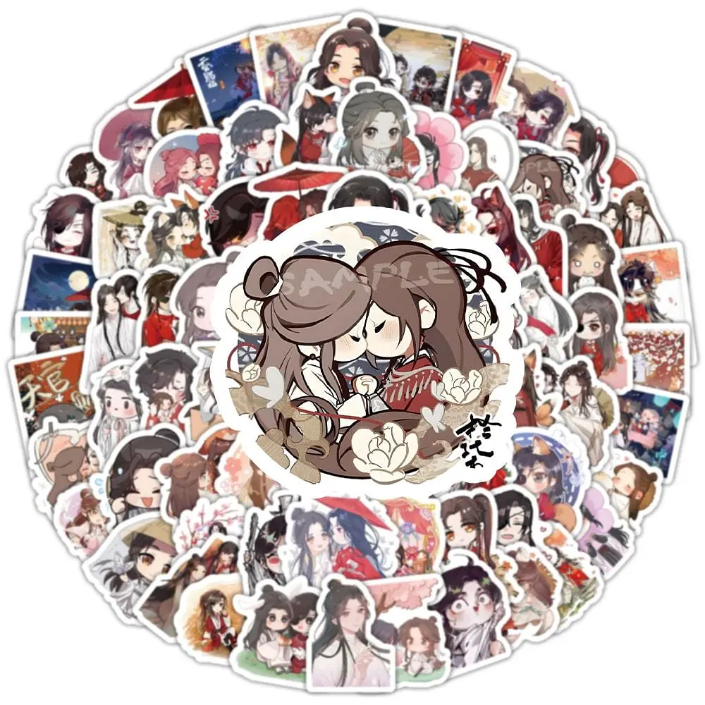 Стикерпак GeekLand Heaven Officials' Blessing 100 штук - фото 5