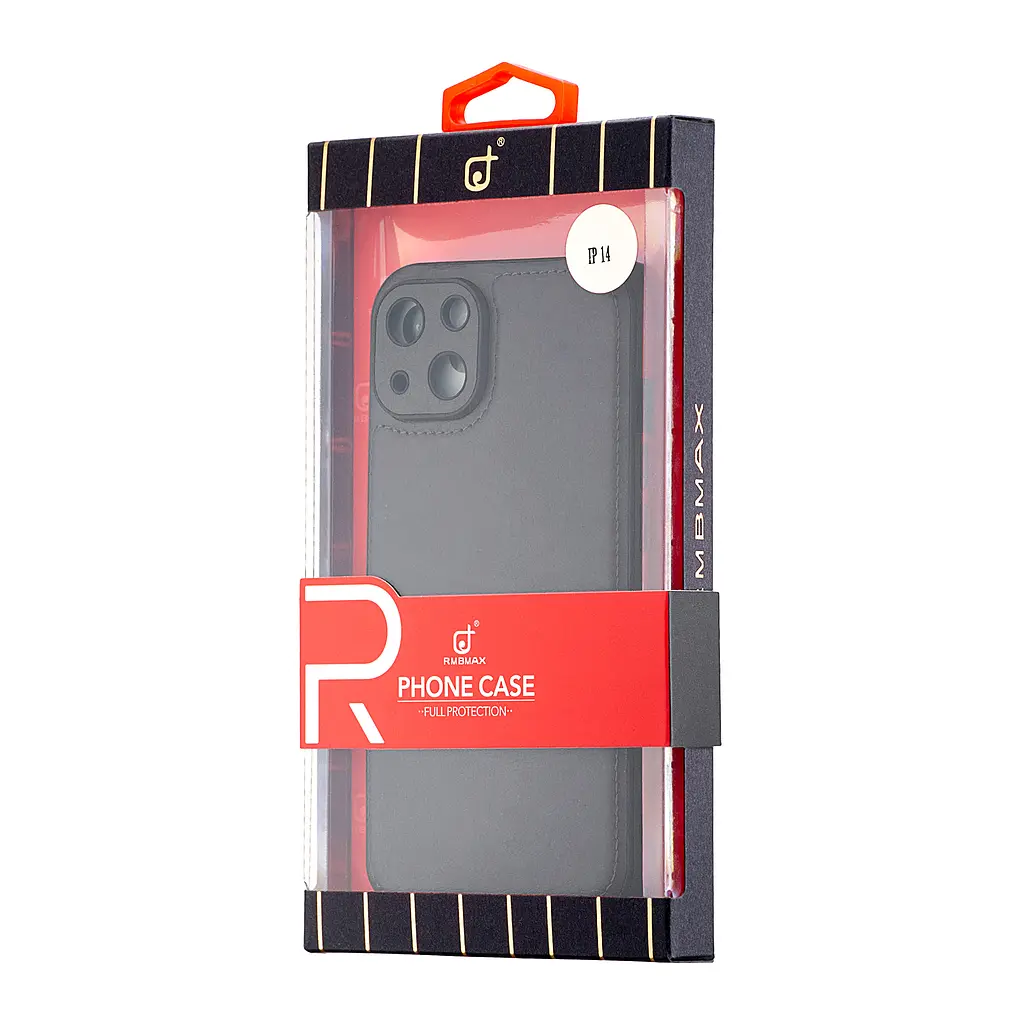 Чохол Jinduka Leather Protected Camera iPhone 14 Black - фото 2