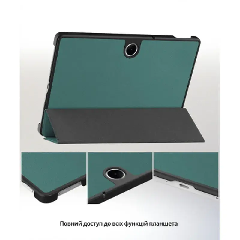 Чохол до планшета BeCover Smart Case Oppo Pad SE / OnePlus Pad lite 11.0" 2025 Dark Green (714781) - фото 4
