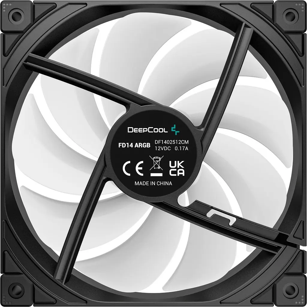 Корпусний вентилятор Deepcool FD14 ARGB Black (R-FD14-BKAPN1-G) [168002] - фото 7