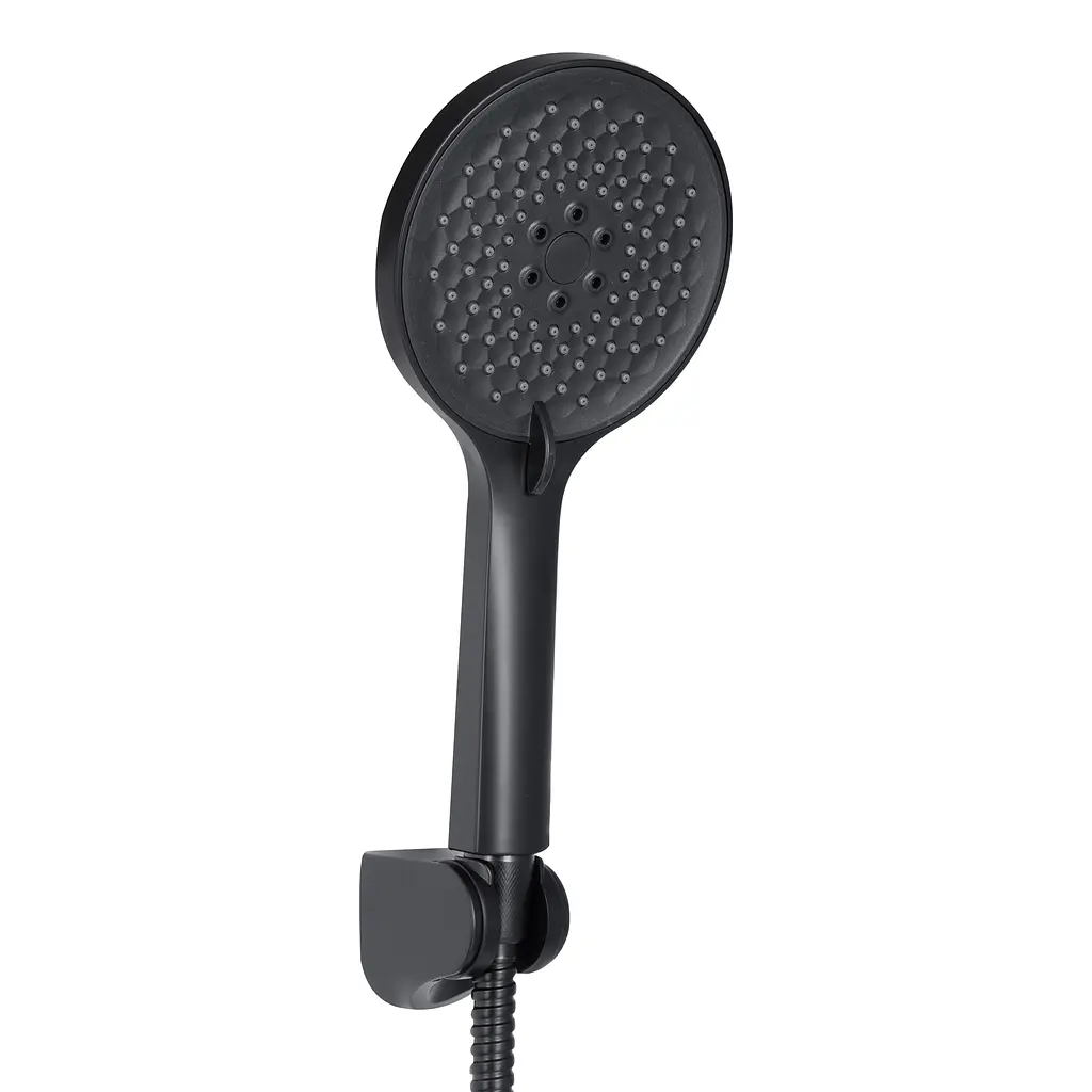 Змішувач для ванни Qtap Taurus (з душовим гарнітуром) QTTAU259BLM45662 Black Matt - фото 4