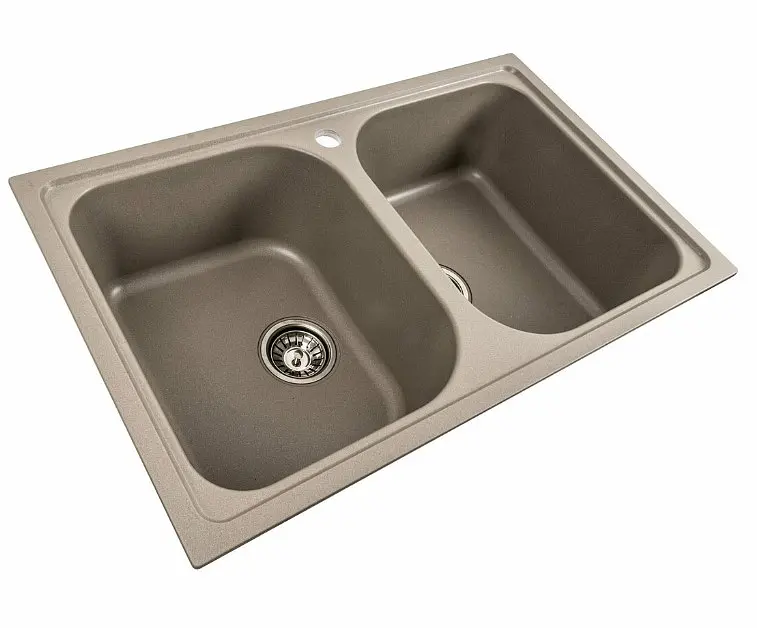 Кухонна мийка Platinum 7950 EQUATORIA матовий Титан (SP000039640) - фото 7