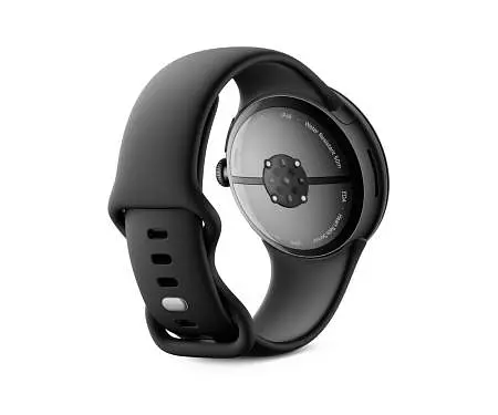 Google Pixel Watch 3 45 mm Wi-Fi Matte Black Aluminum Case/Obsidian Active Band - фото 2