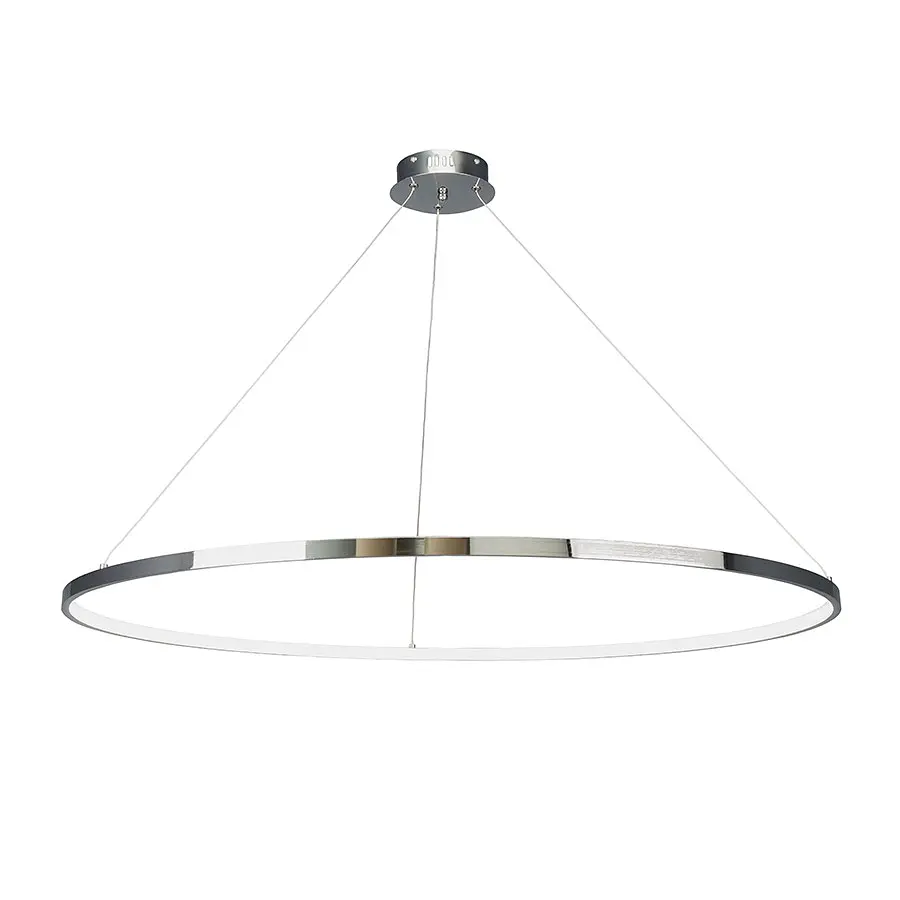 Люстра стельова LED Levistella 7529832-1 CHROME LED (1000), 74W, 1000мм, три режими кольору, хромований метал, сучасний стиль для - фото 2