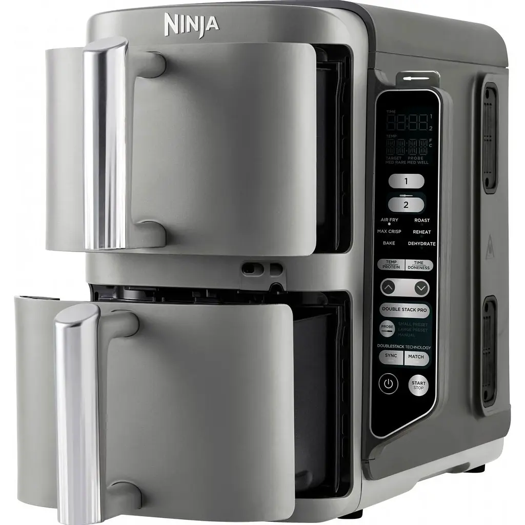 Мультипіч Ninja Double Stack XL 2-Level Hot Air Fryer SL451EU [126263] - фото 6