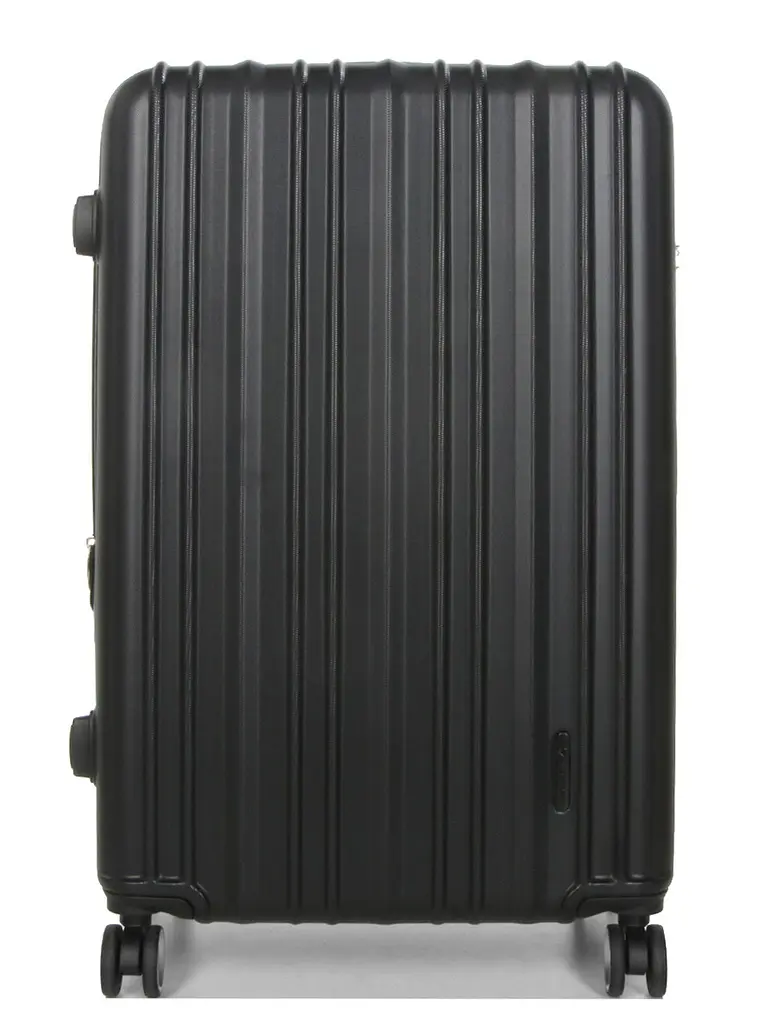 Валіза полікарбонат велика (L) Airtex 623 98л 76x49x29см Чорний (Black) - фото 3
