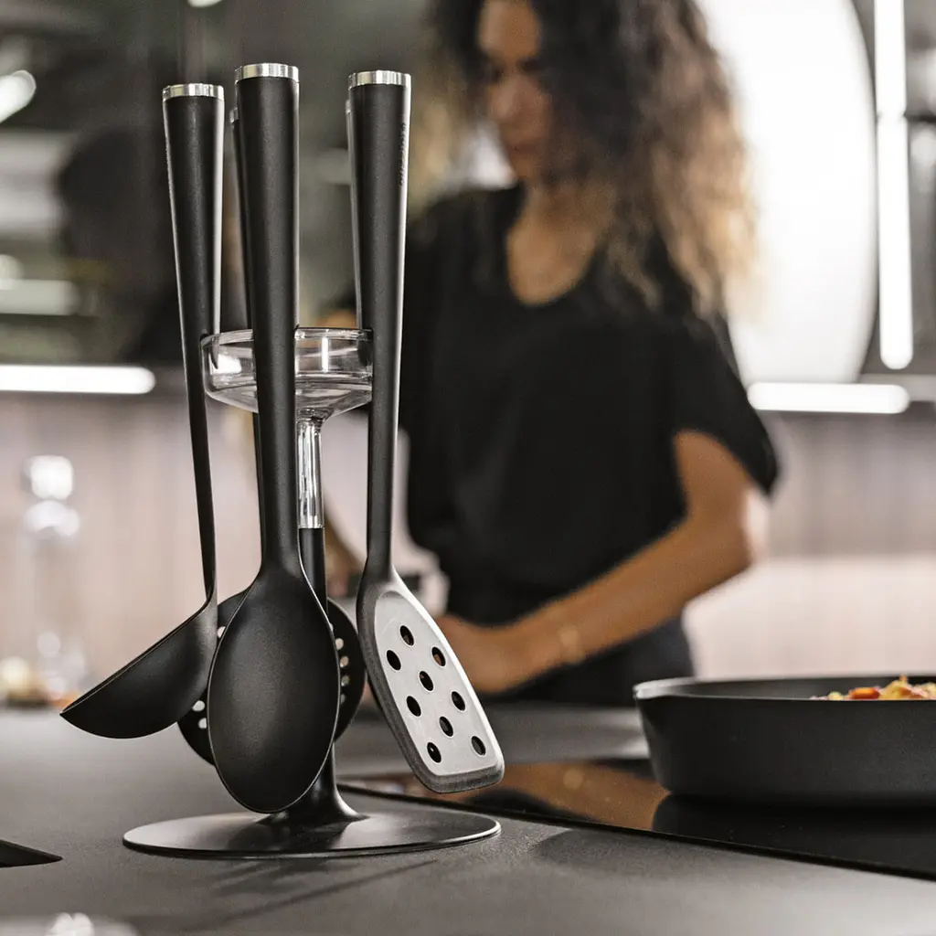 Набор кухонных принадлежностей Guzzini на подставке 5 предметов (16980016) - фото 4