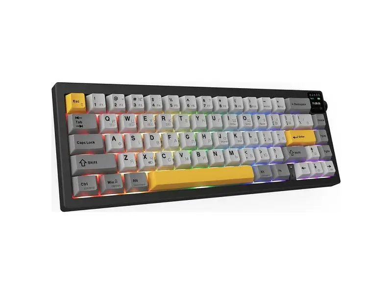 Клавіатура Ajazz AK650 Flying Fish Switch Black (AK650-FF-BGY) - фото 4