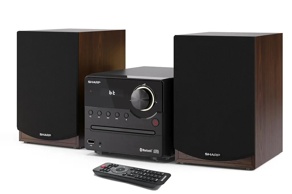 Мікросистема Sharp Micro Sound System Brown (XL-B512(BR)) - фото 5