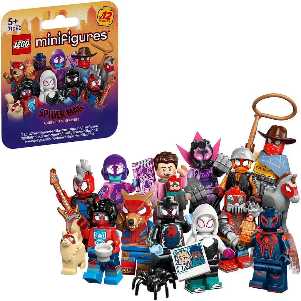 Конструктор LEGO Minifigures Людина-павук Крізь Всесвіт 8 деталей (71050) - фото 2