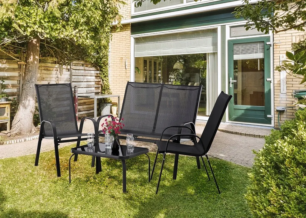 Комплект садових меблів GardenLine SOFA Black - фото 4