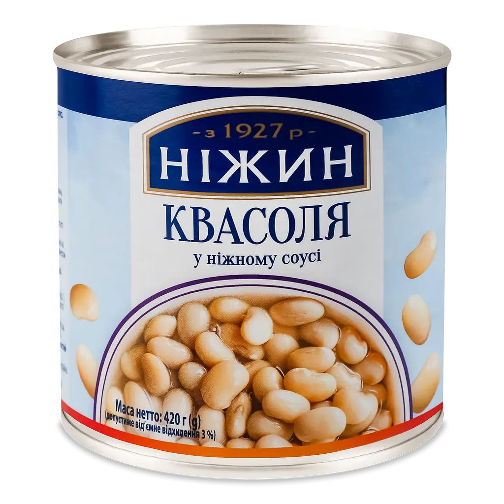 Квасоля Ніжин у ніжному соусі 420 г (943020) - фото 3