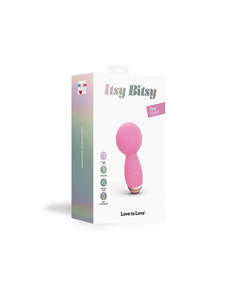 Вібратор для клітора Love to Love Itsy Bitsy, 8.8 см (рожевий) - фото 2