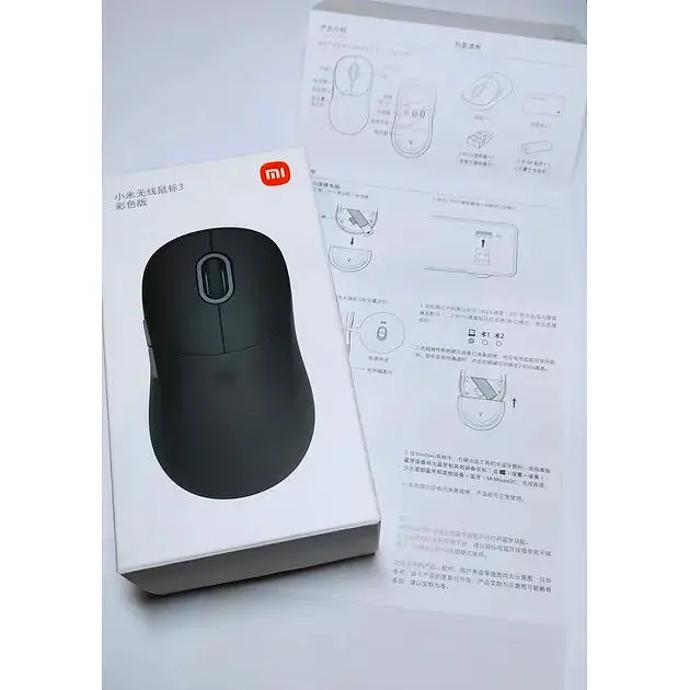 Мышка беспроводная Xiaomi Mi Wireless Mouse 3 (BHR8913GL) черная - фото 4