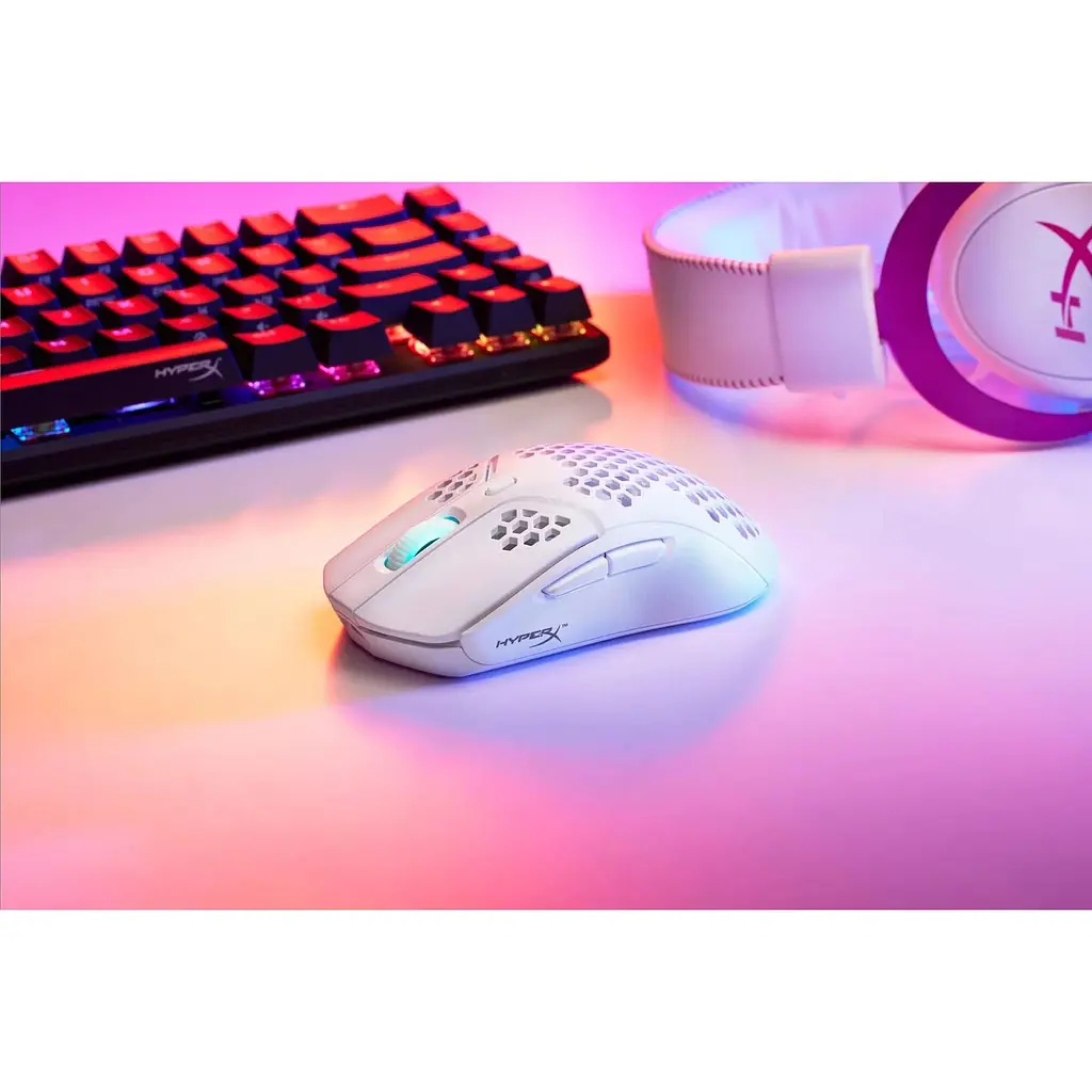 Миша HyperX Pulsefire Haste Wireless White [4P5D8AA] [82124] - фото 10