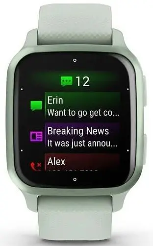Смарт-часы Garmin Venu Sq 2 Metallic Mint Aluminium Bezel with Cool Mint Case and Silicone Band [010-02701-12] [78784] - фото 5
