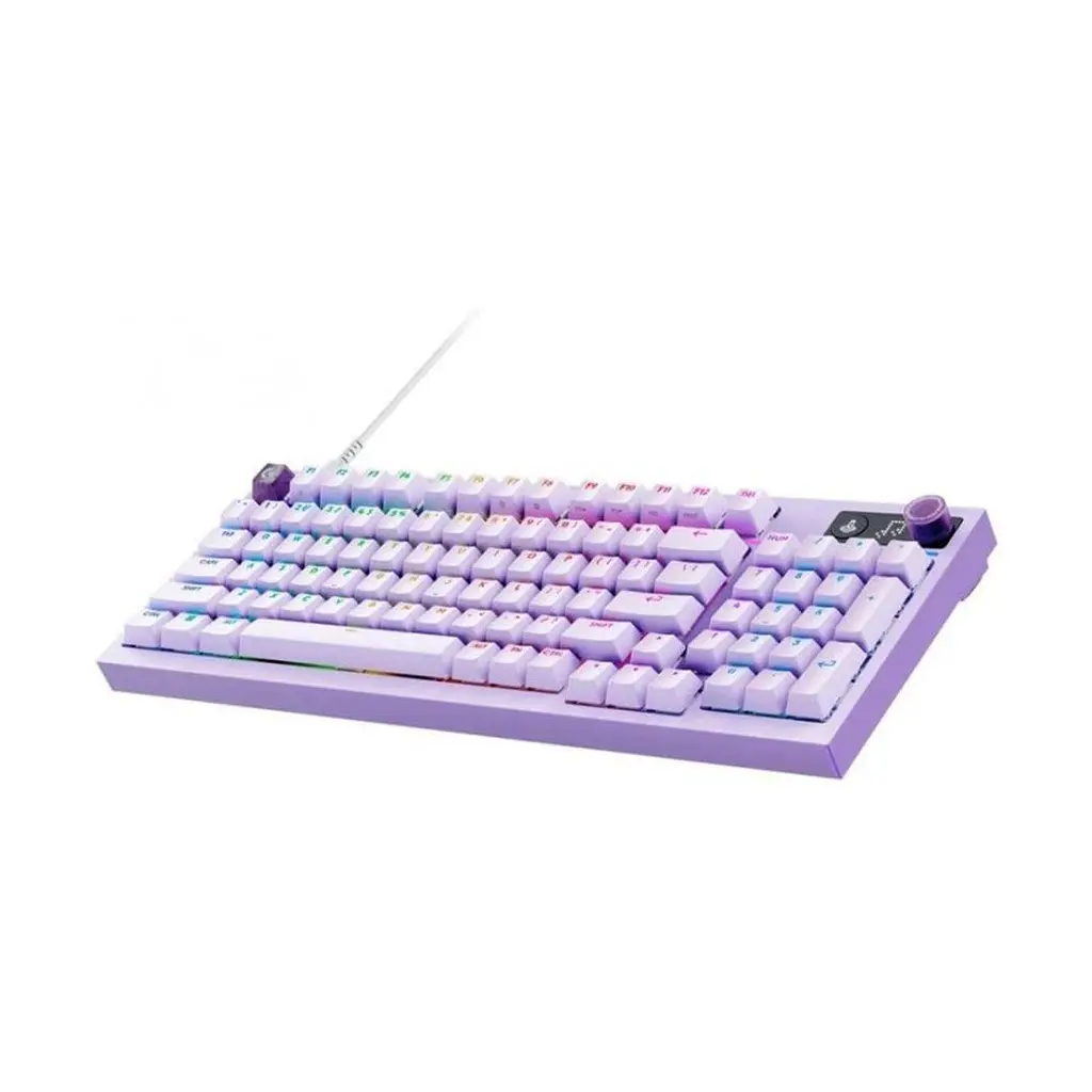 Клавіатура Logitech G316 X 98 Tactile Wired Gaming Keyboard UKR Lilac (920-014257) - фото 2