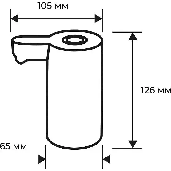 Помпа для води Euroelectric електрична акумуляторна 5V 4W (WD-4W/800mAh) - фото 3