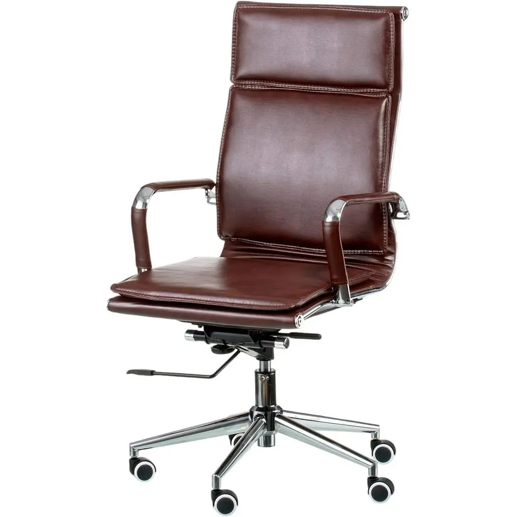 Офісне крісло Special4you Solano 4 artleather коричневе (E5227) - фото 2