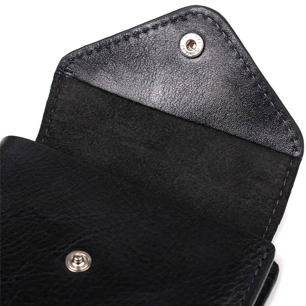 Кожаный кошелек Grande Pelle 11.5х9х1.5 см acs0028491 - фото 3
