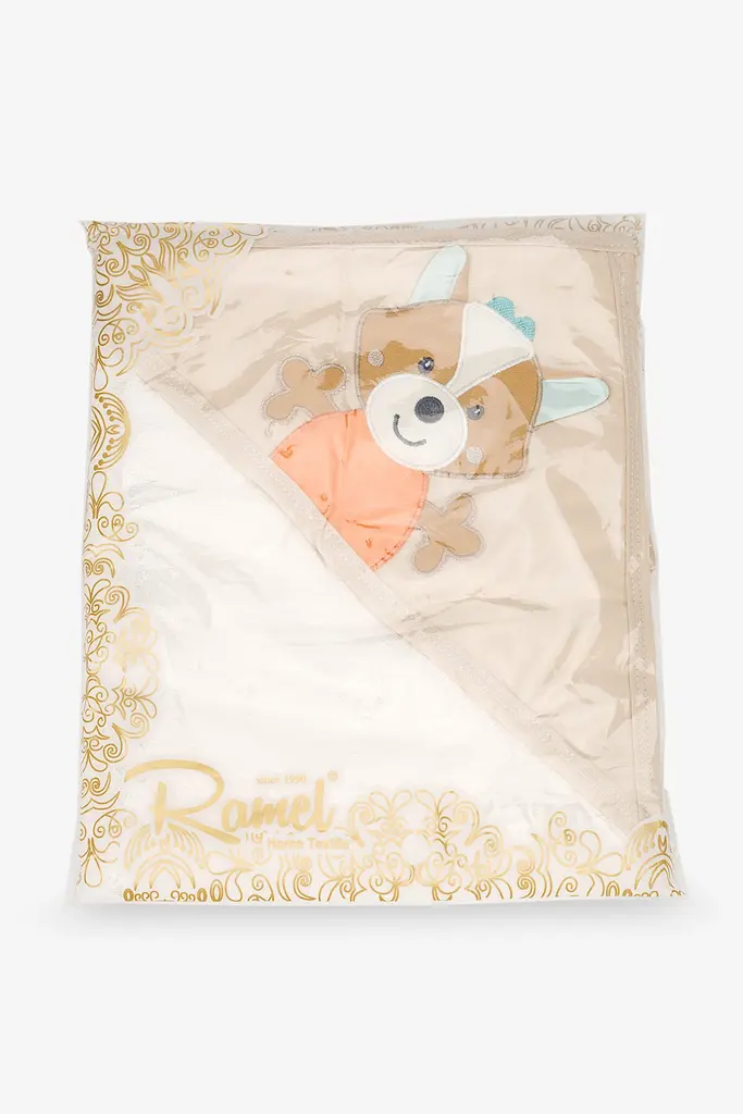 Рушник Unisex з кутком Ramel 346 Бежевий (2000990746221A) shop (2000990746221) - фото 5