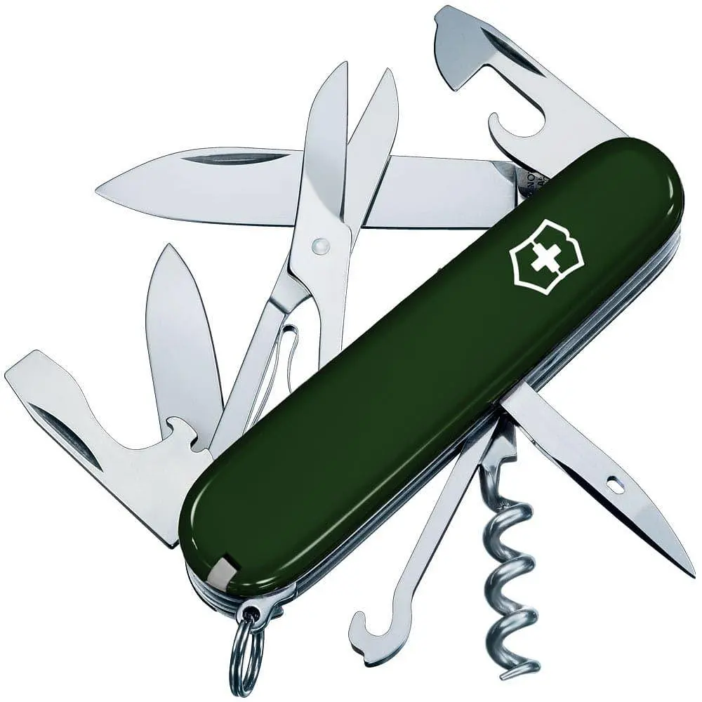 Ніж Victorinox Climber 91мм 14функ зел - фото 3