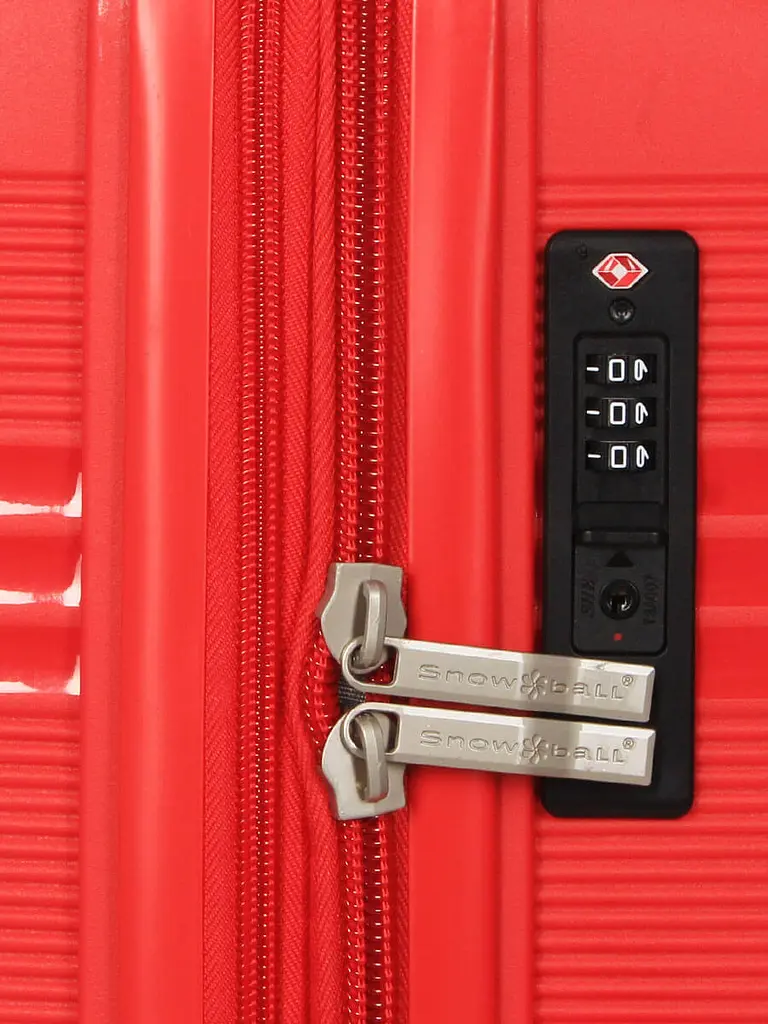 Комплект міні валіза і кейс Snowball 21204 колір червоний - фото 7