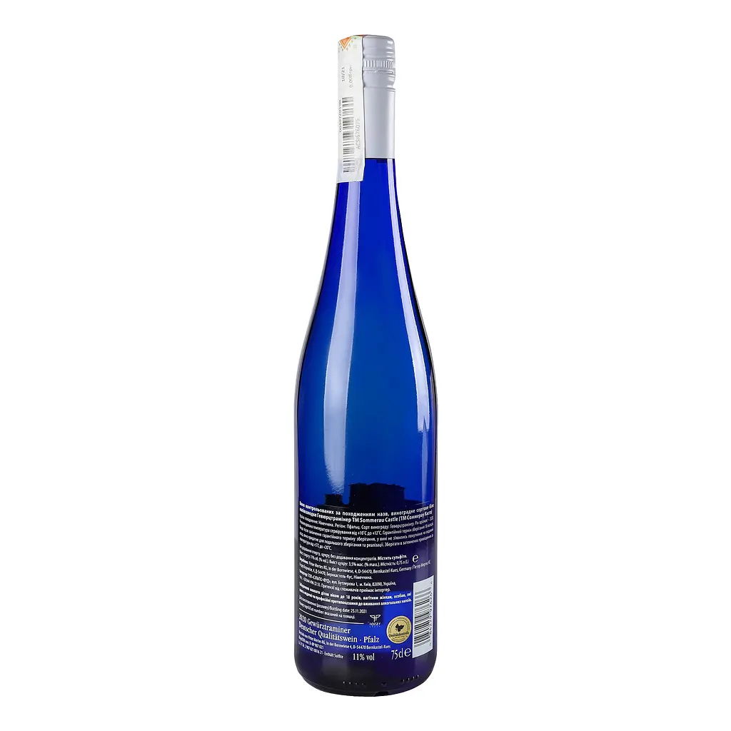 Вино Sommerau Castle Gewurztraminer Pfalz, 10,5%, 0,75 л (408457) - фото 4