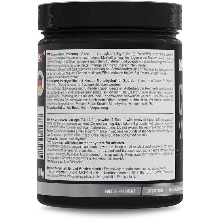 Креатин MST Creatine Micronized 1 кг - фото 3