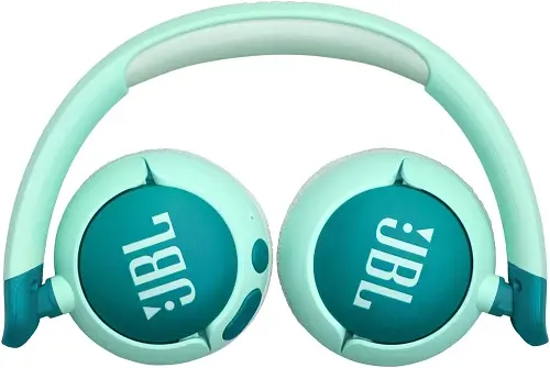 Навушники бездротові JBL JR 320BT, Green, Bluetooth, мікрофон, акумулятор 500 mAh, дитячі (JBLJR320BTGRN) - фото 6
