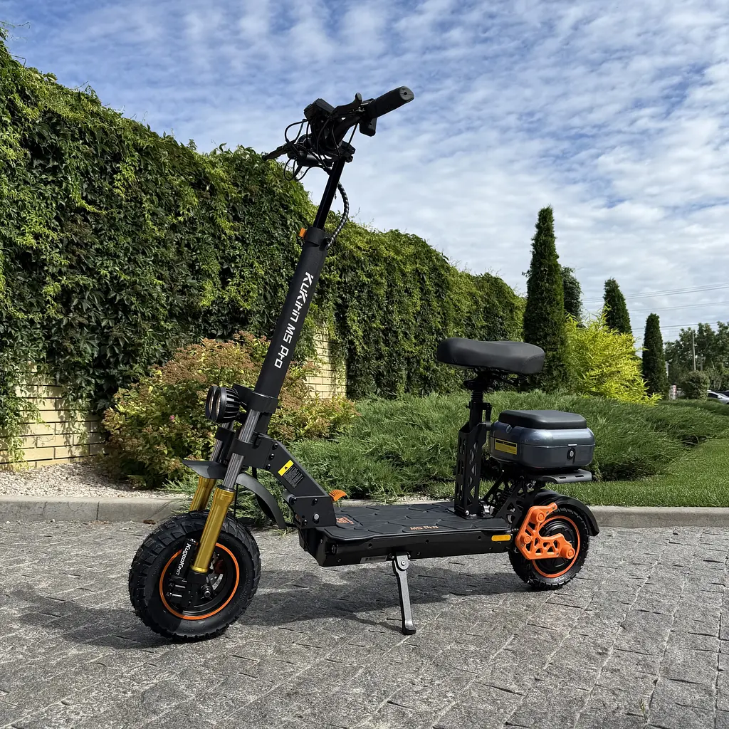 Электросамокат KUGOO Kirin M5 Pro 2000W 26Ah с сиденьем (модель 2026 года с усиленным АКБ) - фото 4