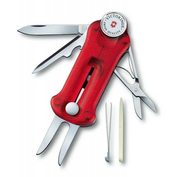 Ніж Victorinox Golftool 91мм 10функ черв.проз