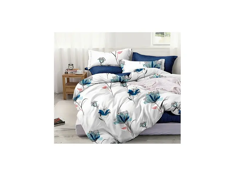 Комплект постільної білизни Євро TAG tekstil pbe0027247 - фото 3