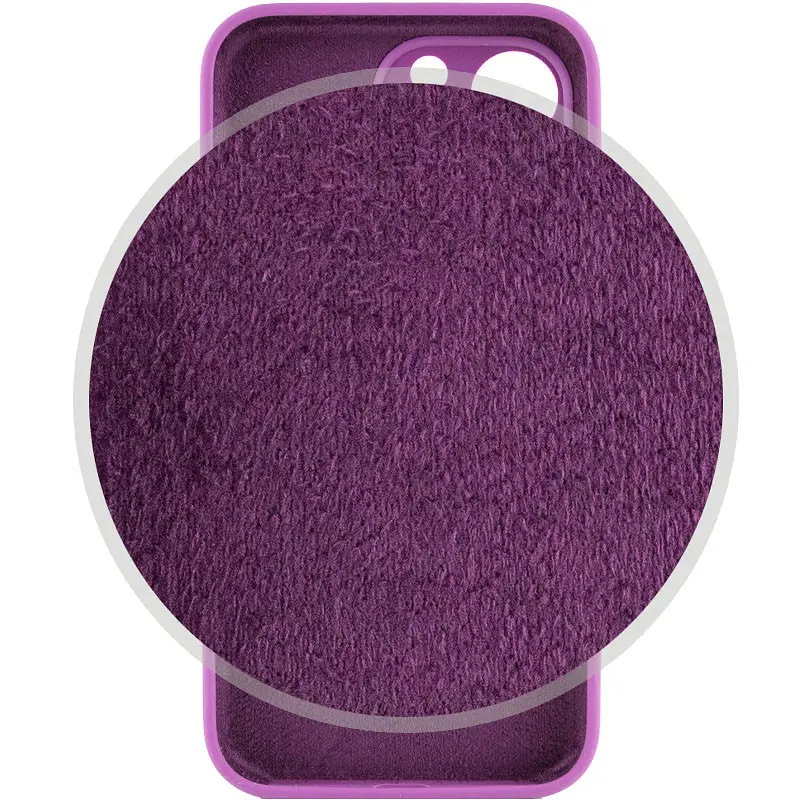Чохол Silicone Case Full Camera Protective AA для Apple iPhone 14 Pro 6.1" Фіолетовий / Grape - фото 3
