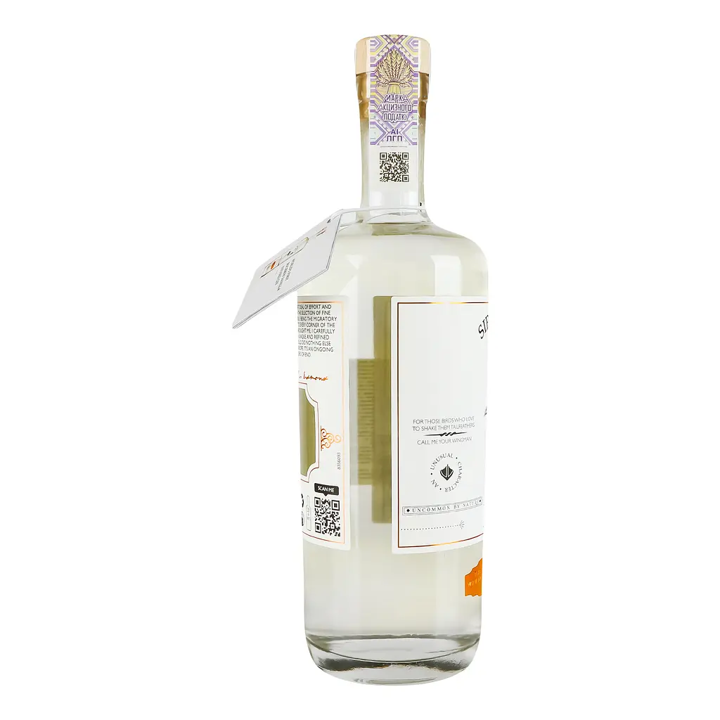 Джин Sir Edmond Bourbon Vanilla Infused Gin, 40%, 0,7 л - фото 2